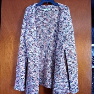 Multi Color Chunky Cardigan
